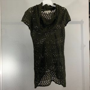 WOMEN'S PULL OVER COWEL SWEATER